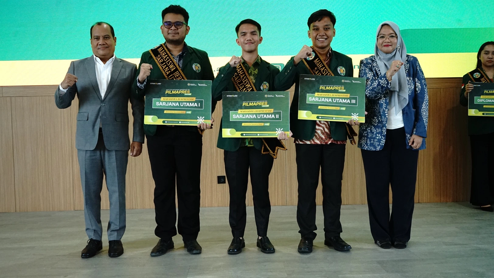 USU FKM student achieve the second rank of USU PILMAPRES (Student Presidential Achievement Election) in 2025